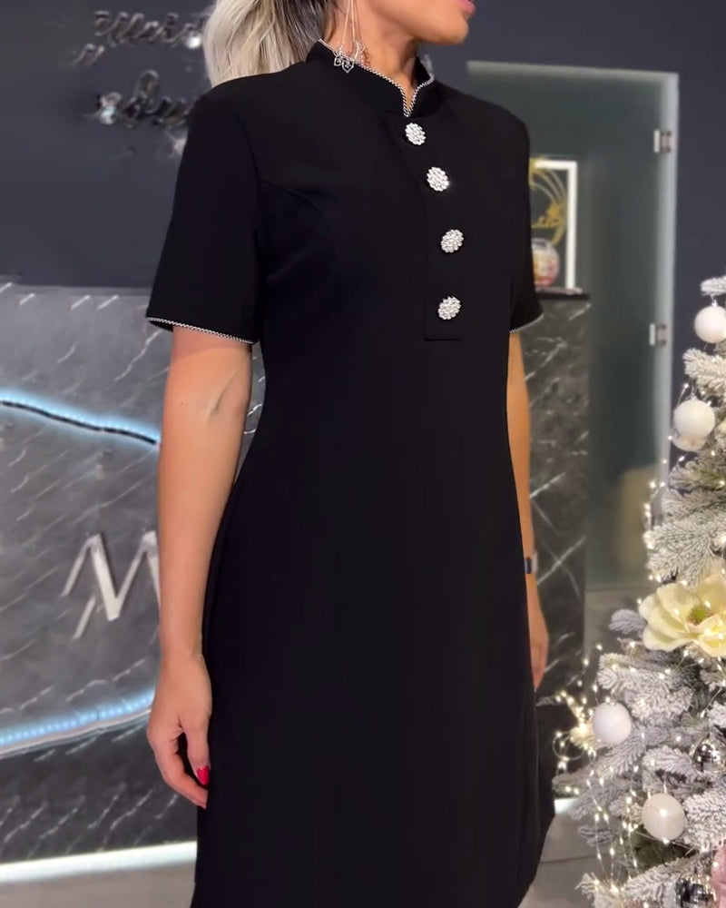 Kjole Elegant Slim Knap