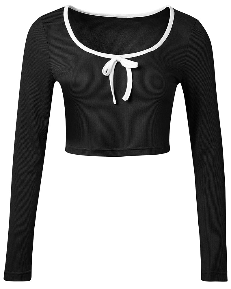 Bluse Langærmet Slim Fit