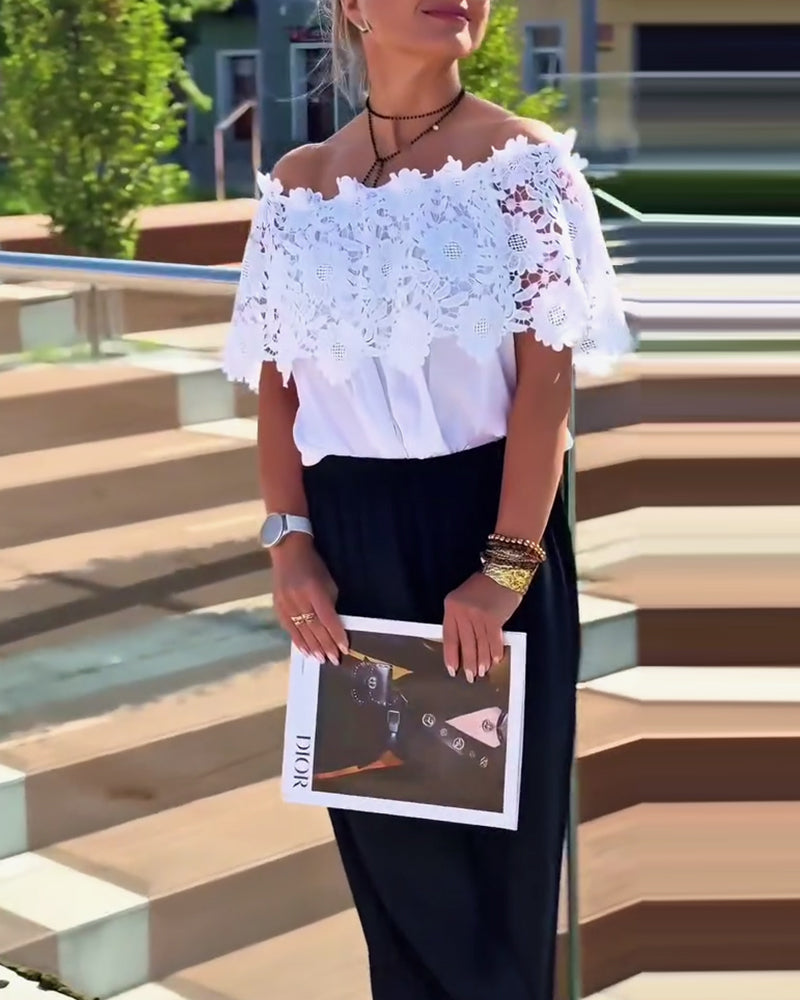 Bluse Blonde Mode Design