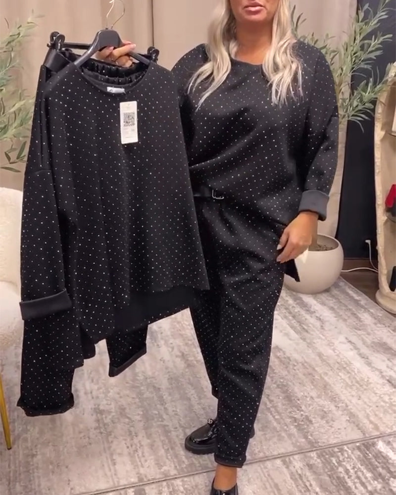 Dragt Rundhalset Temperament Fritid