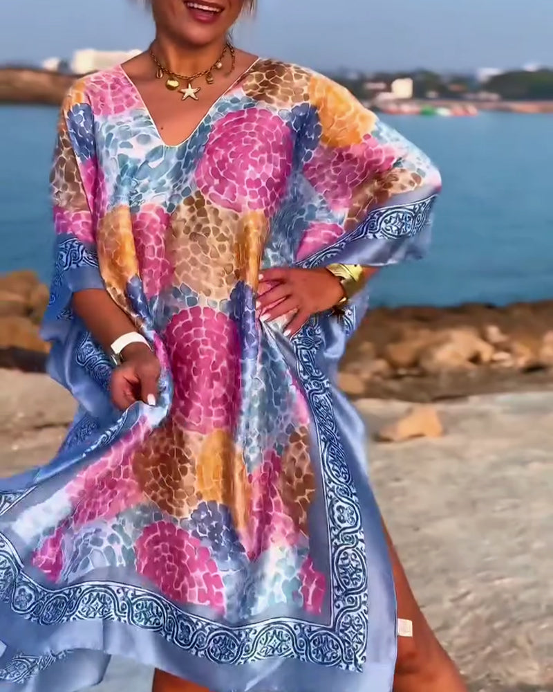 Strandkjole Resort Print Badedragt