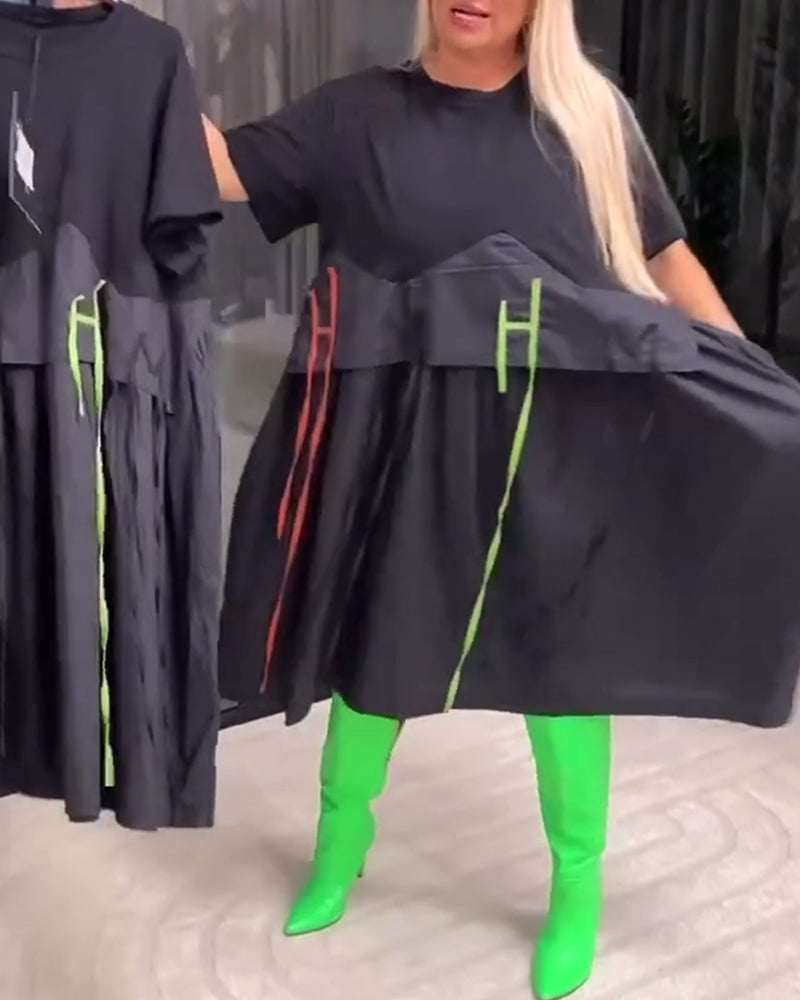 Kjole Båndsyning Falsk To-del