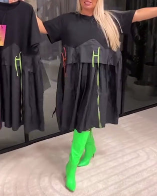 Kjole Båndsyning Falsk To-del