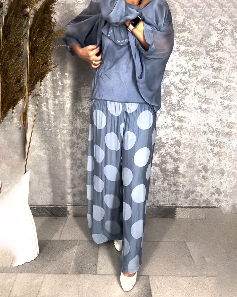 Sæt Temperament Afslappet Stil To-Del