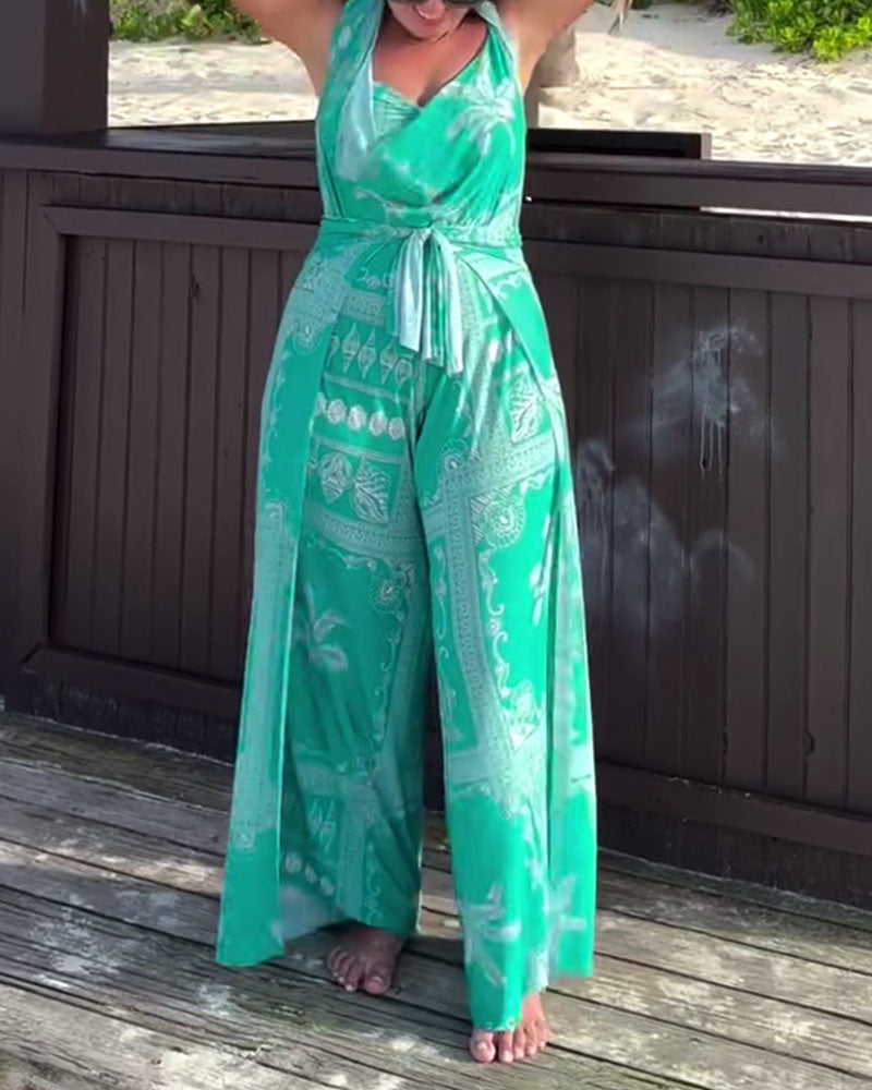 Badedragt Personlig Og Elegant Brystindpakket Trykt