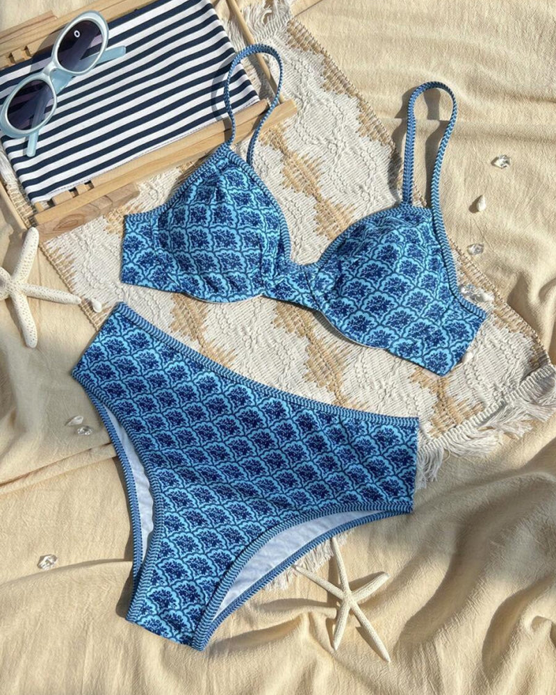 Bikini Sexet Stropper Trekant Print
