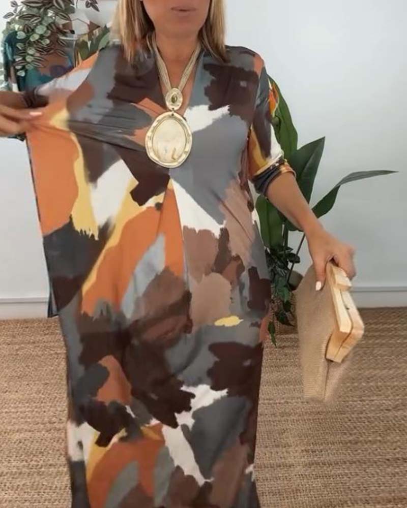 Kjole Stilfuld Casual Skjorte