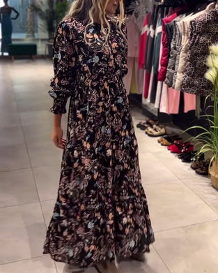 Kjole Pullover Blomsterprint