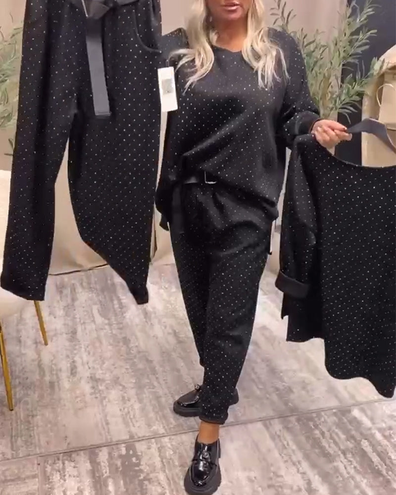 Dragt Rundhalset Temperament Fritid