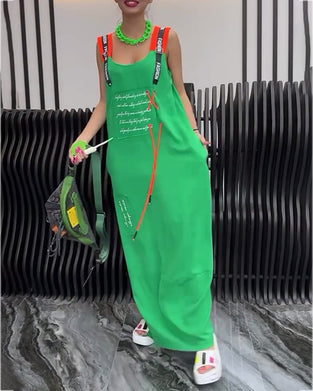 Kjole Ærmeløs Personlig Bogstavtryk