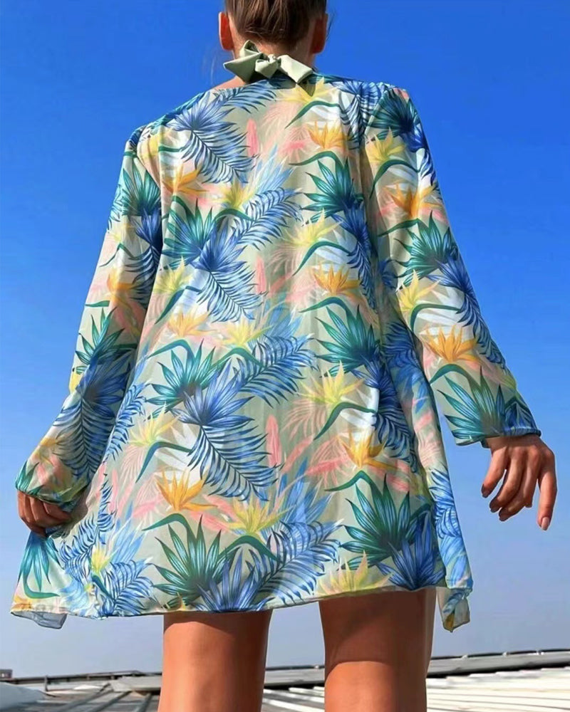 Sexet bikinisæt med betræk