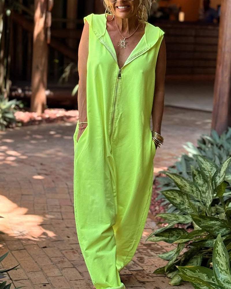 Jumpsuit Casual Løs