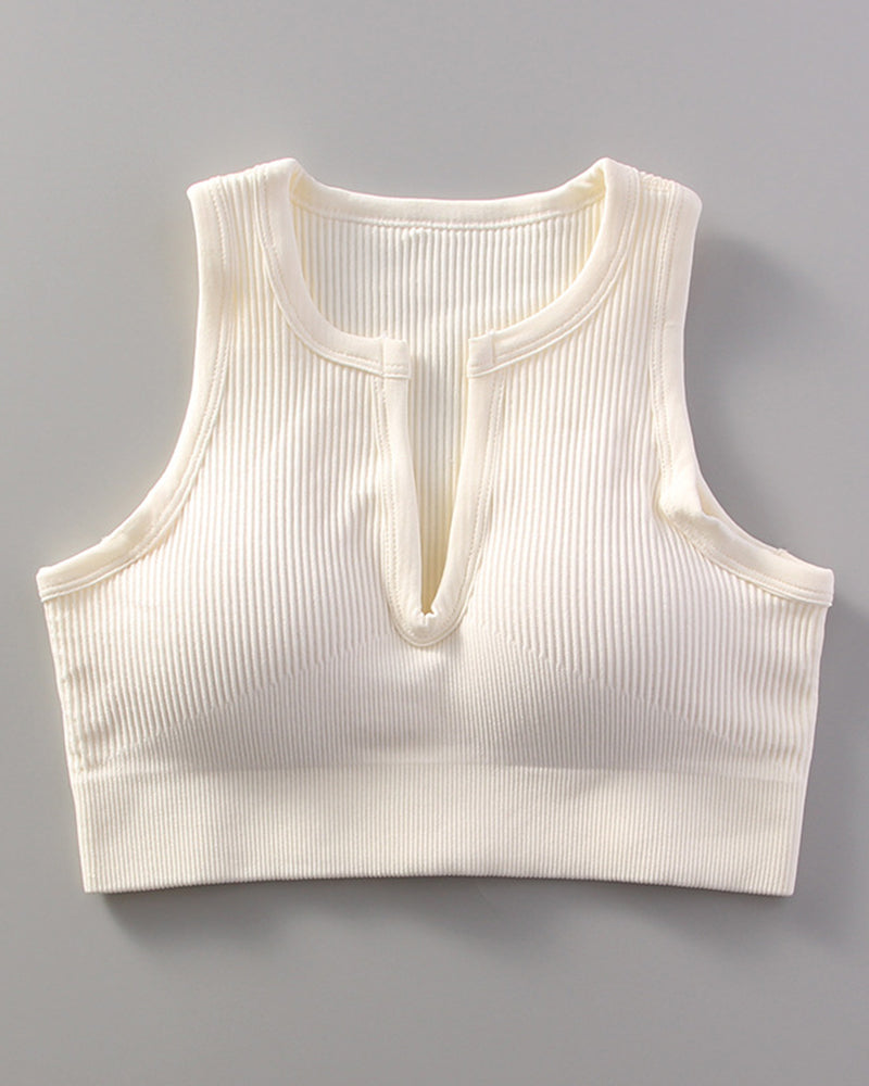 Tank Top Yoga Sport Med Bh