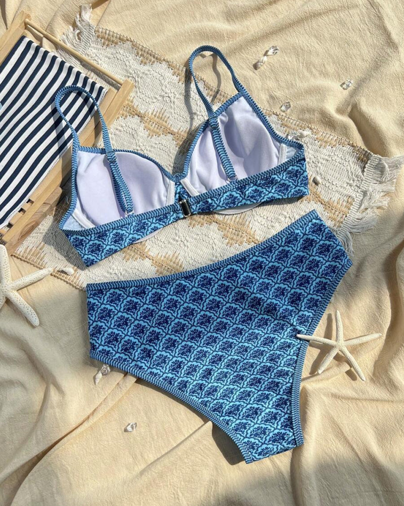 Bikini Sexet Stropper Trekant Print