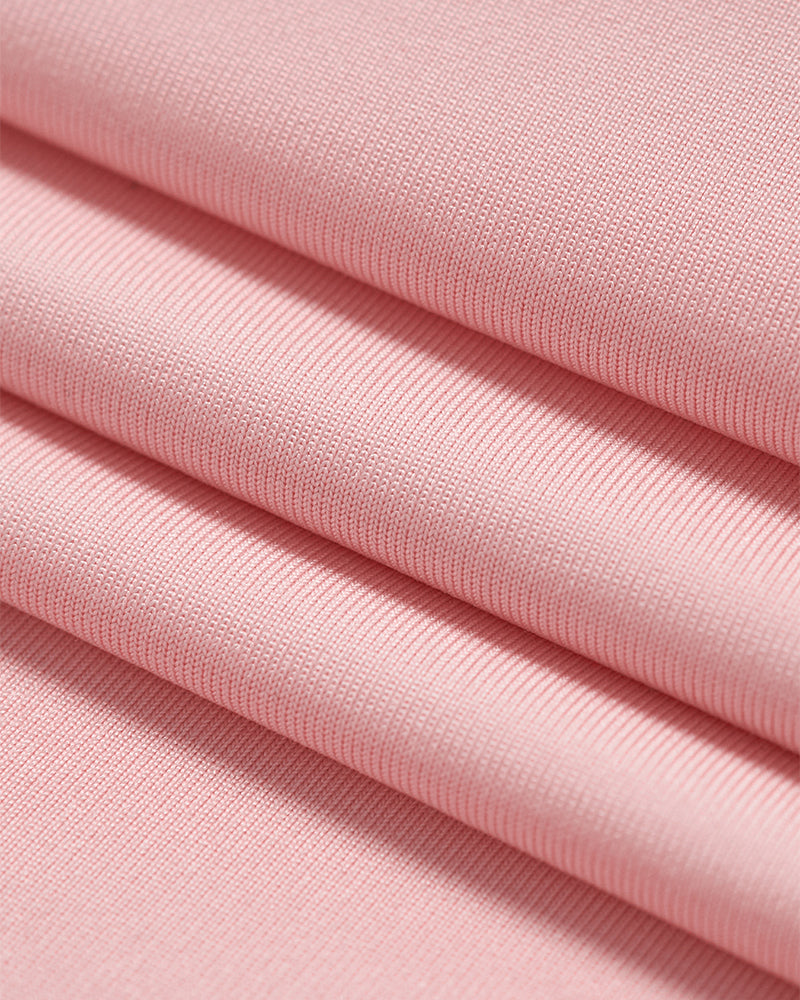 T-Shirt Tætsiddende Langærmet