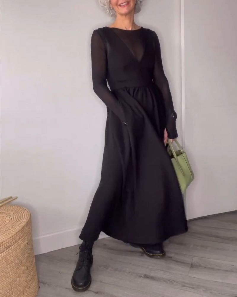 Kjole Plisseret Stor Hemsesele