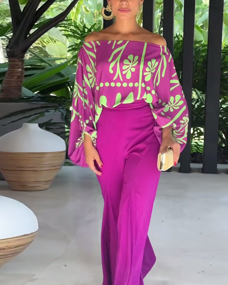 Dame elegant en-skulder bluse