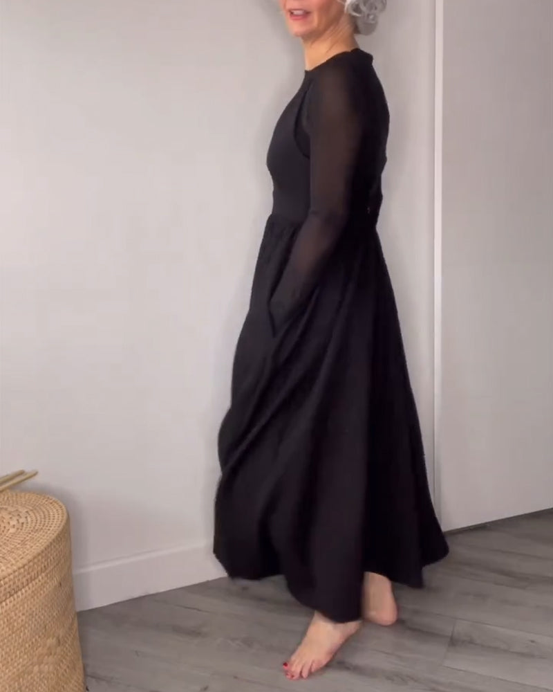 Kjole Plisseret Stor Hemsesele