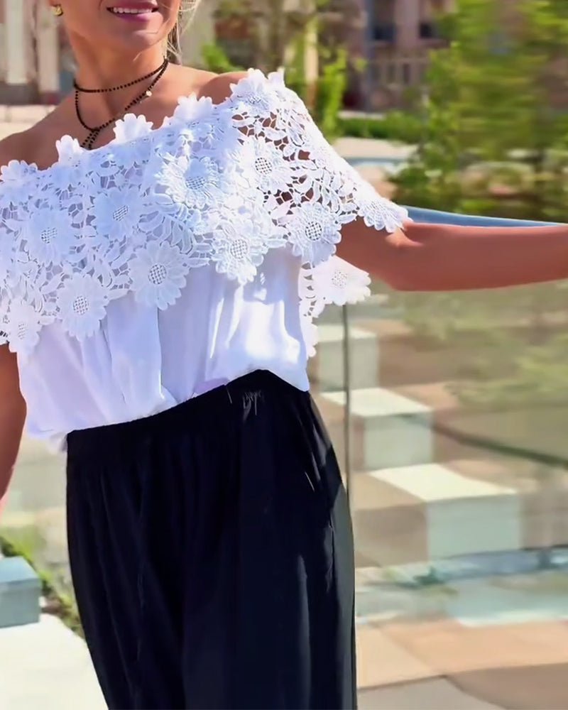 Bluse Blonde Mode Design