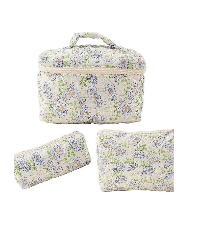 Tredelt kosmetiktaske sæt