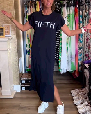 FIFTH-kjole med snit