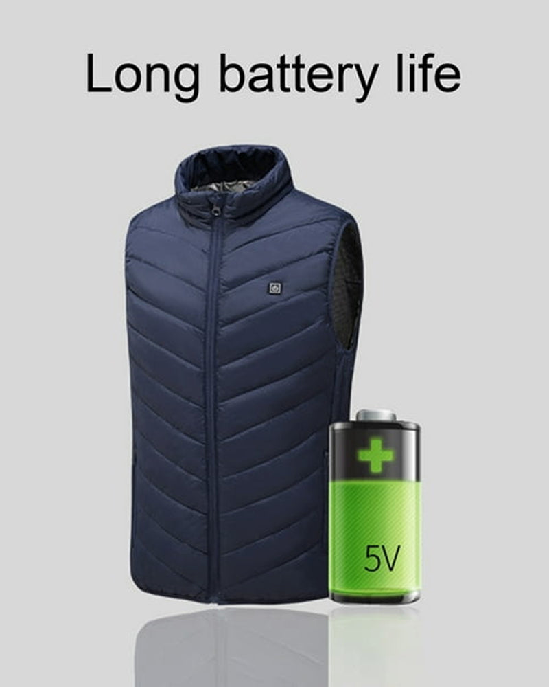 Vest afslappet smart opvarmning